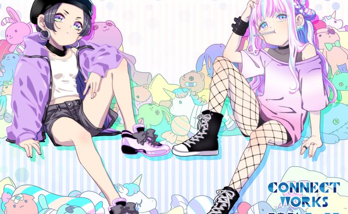 動画作品、１枚絵