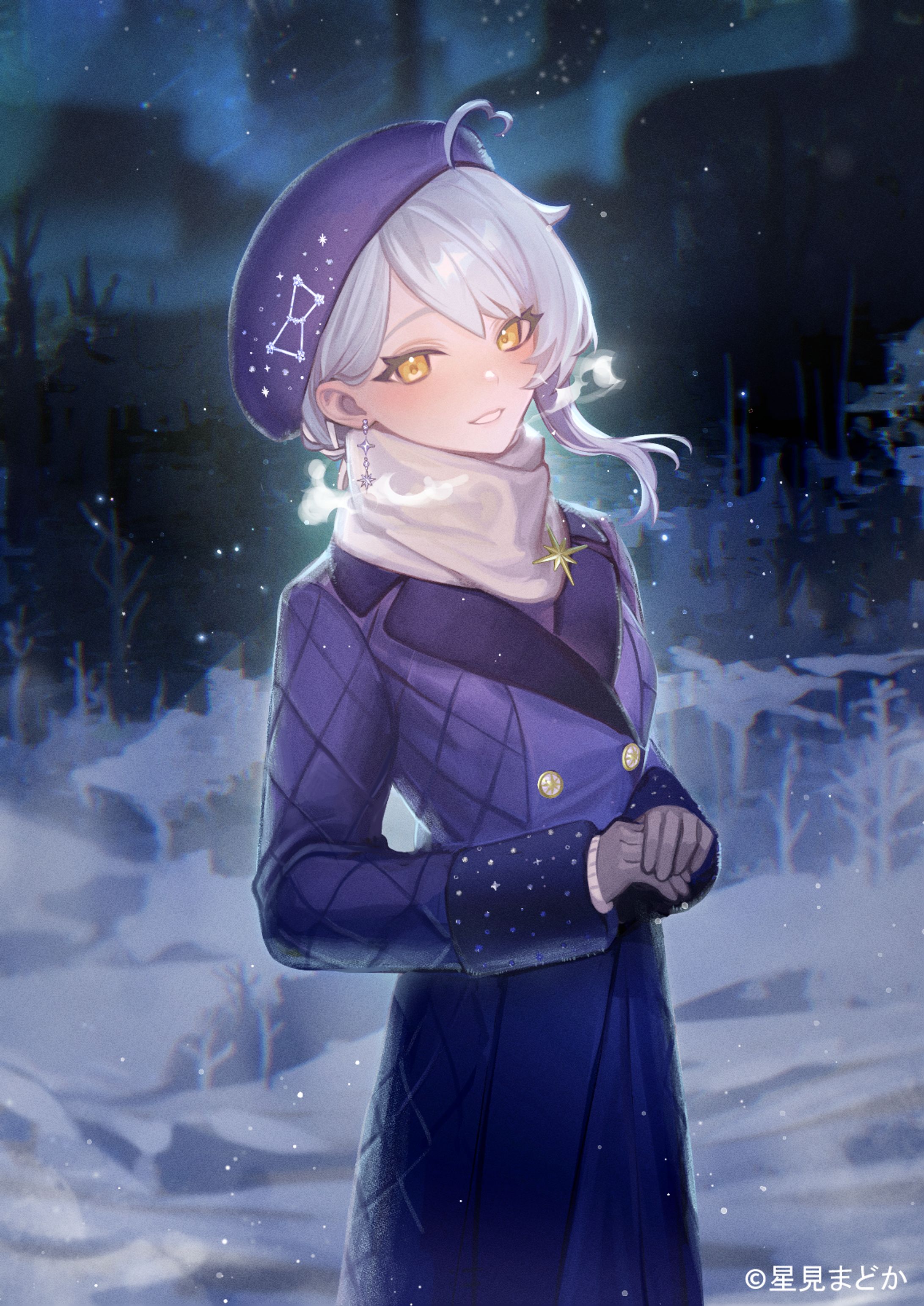 vtuber星見まどか　一枚絵-1