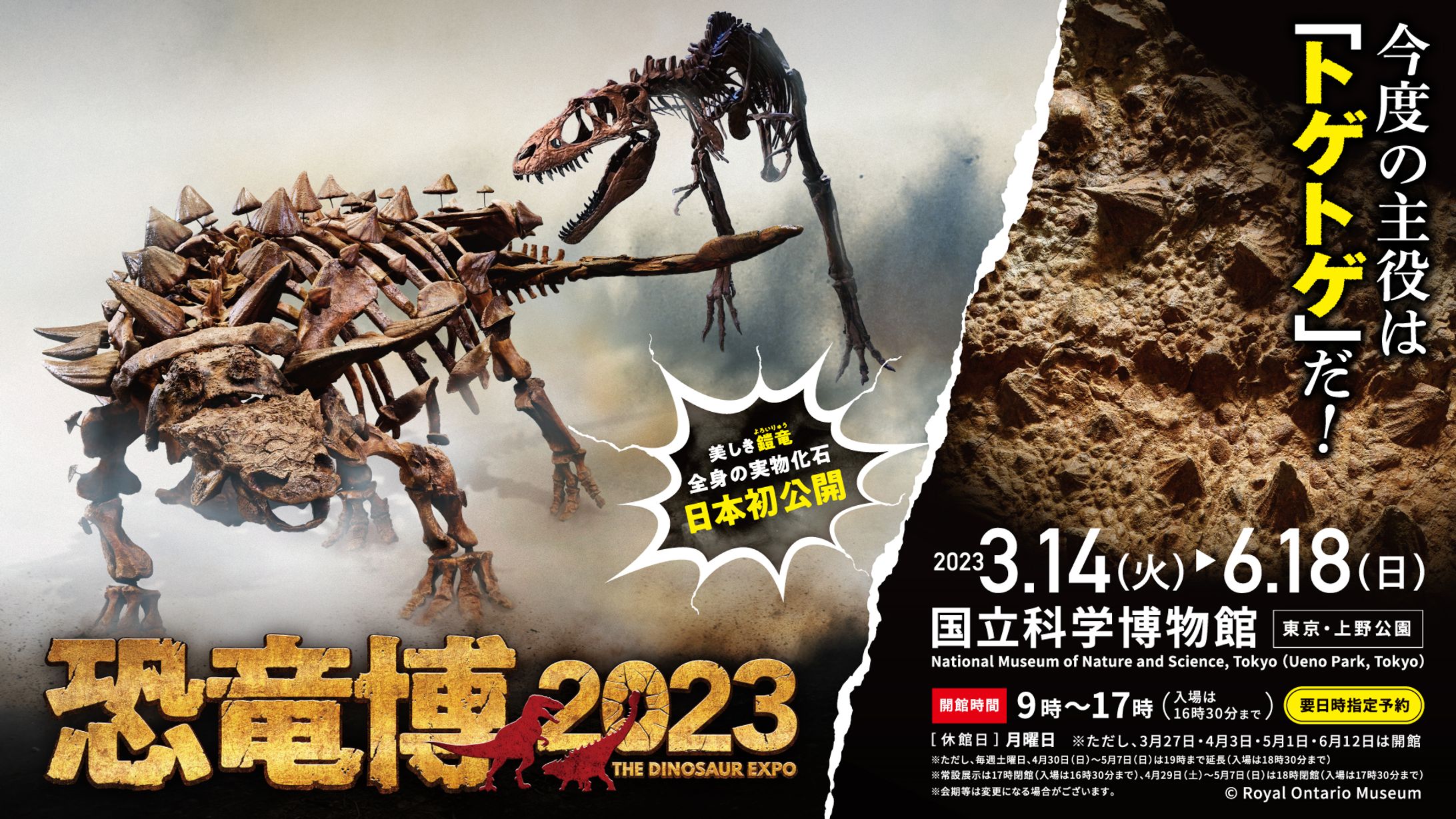 【Exhibition】恐竜博2023-1