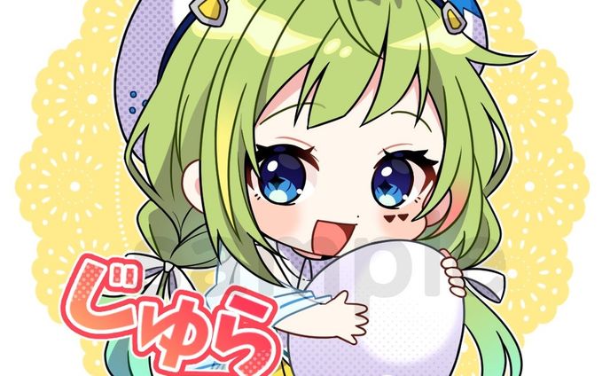 FunnyBunnyV所属 樹空様 イラストギフト用イラスト