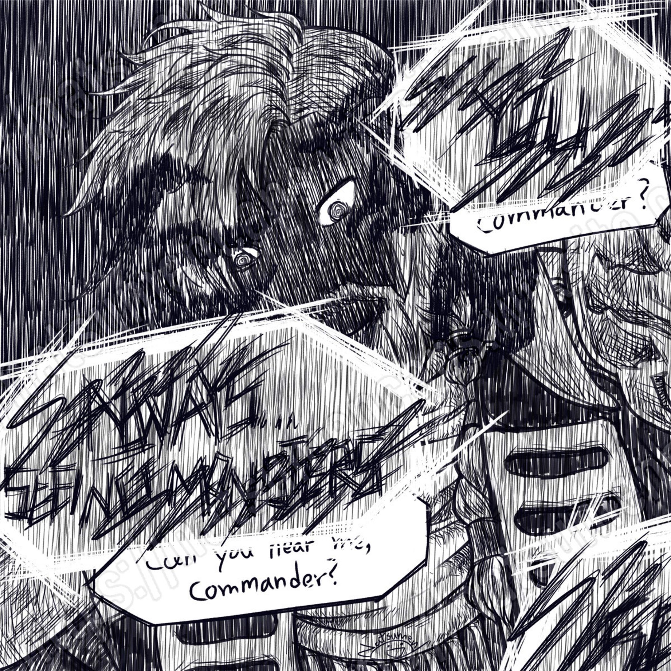 BW Linework style-1