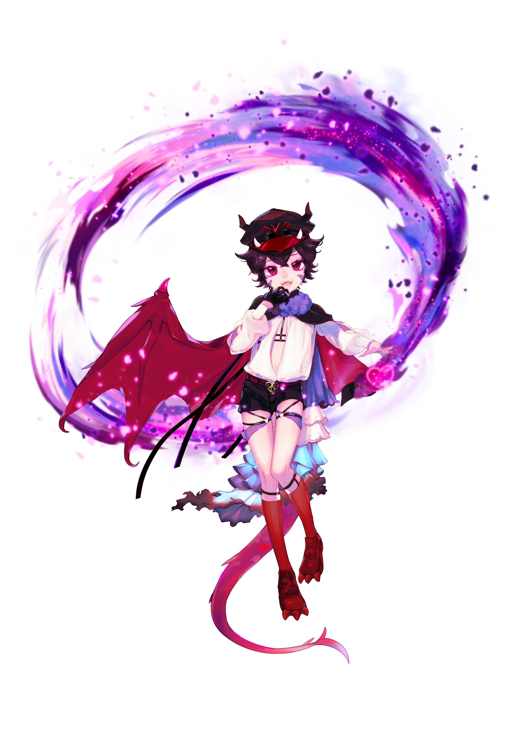 創作『悪魔の少年アガルス』の立ち絵-1