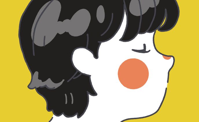 黒髪ショートガール