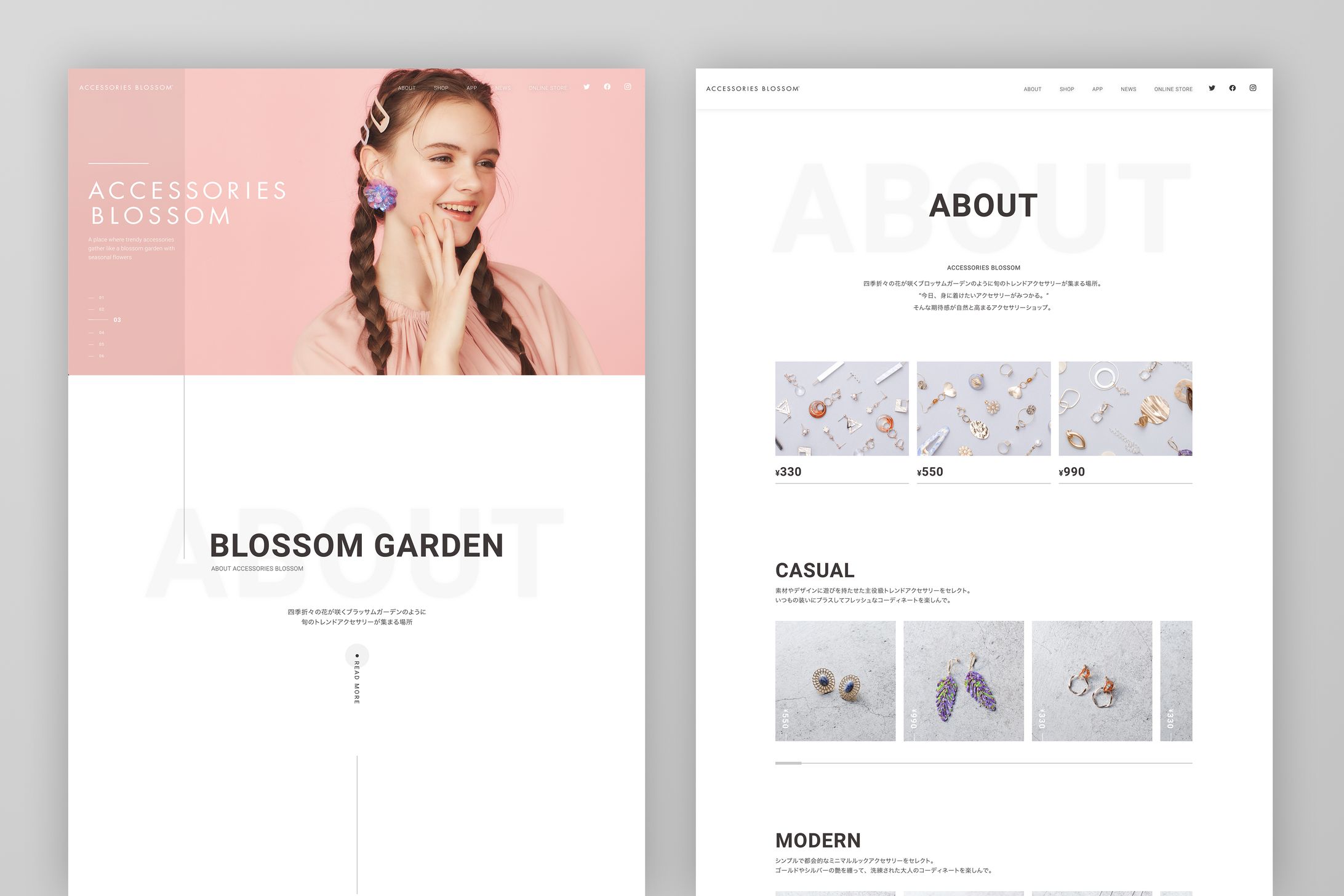 アクセサリーブランド、ACCESSORIESBLOSSOM（アクセサリーズブラッサム）の公式サイト-1