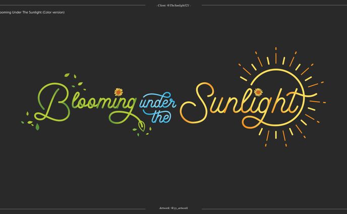 Blooming Under The Sunlight