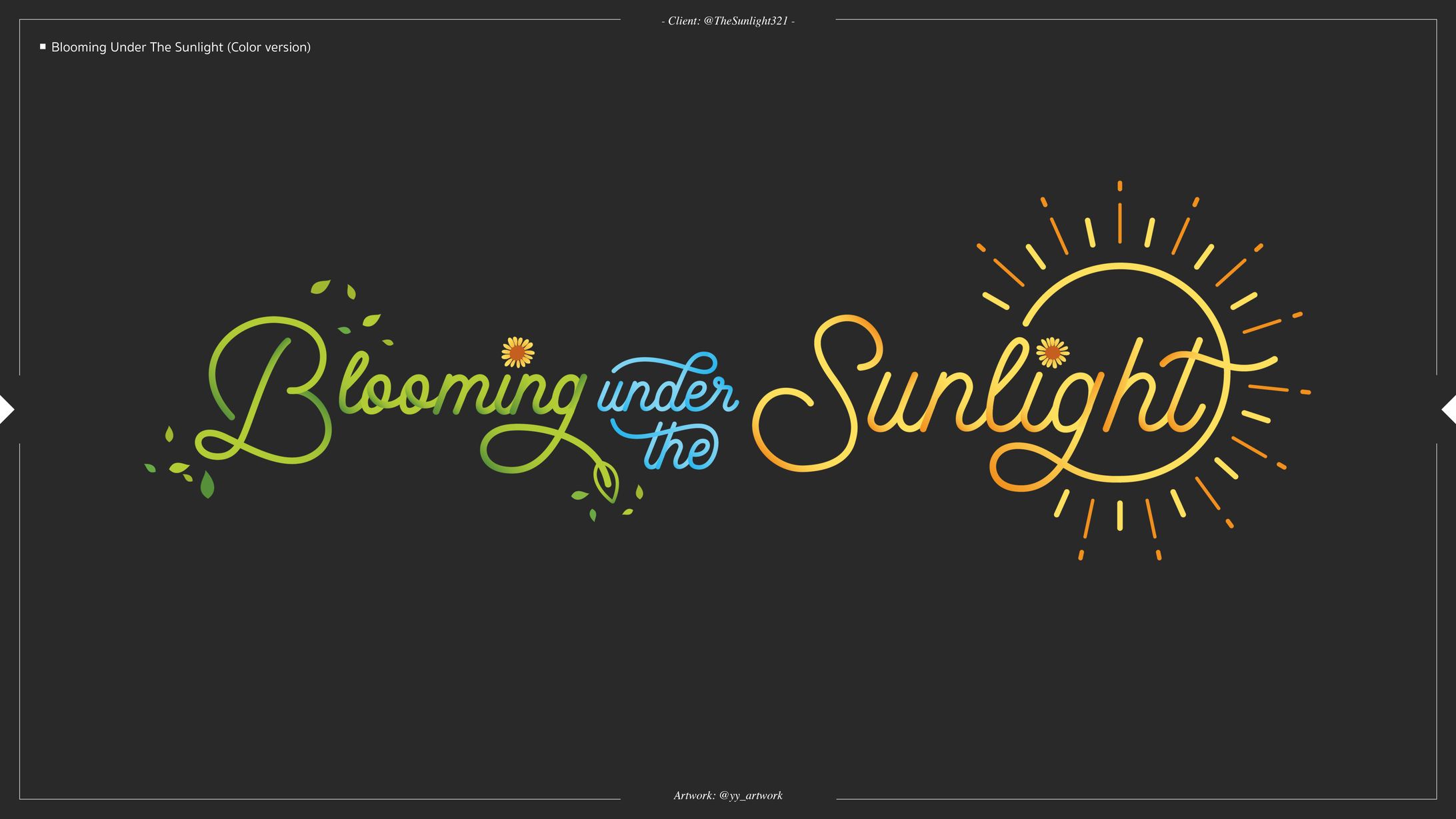 Blooming Under The Sunlight-1