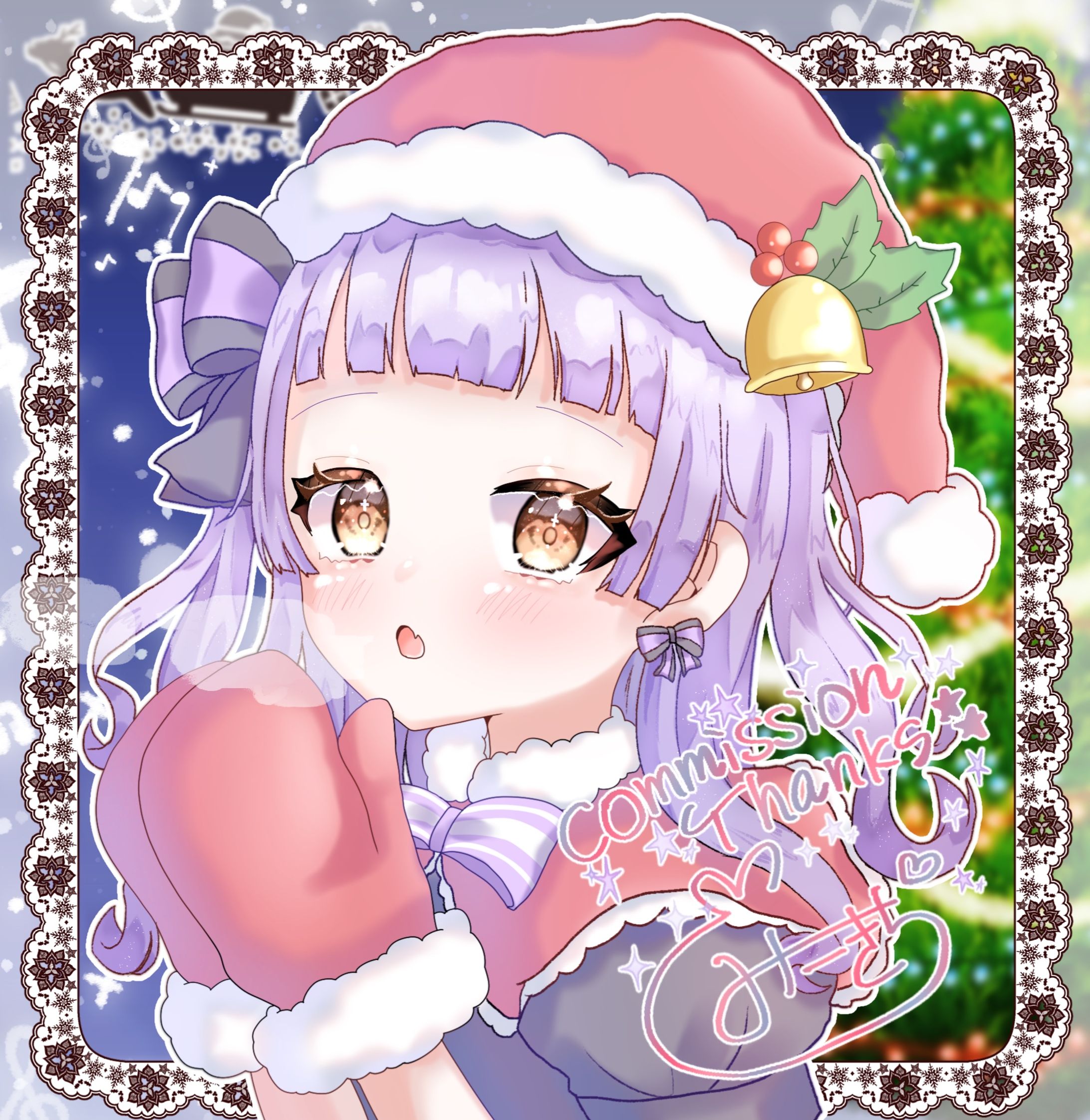 クリスマスイラスト コミッション-1