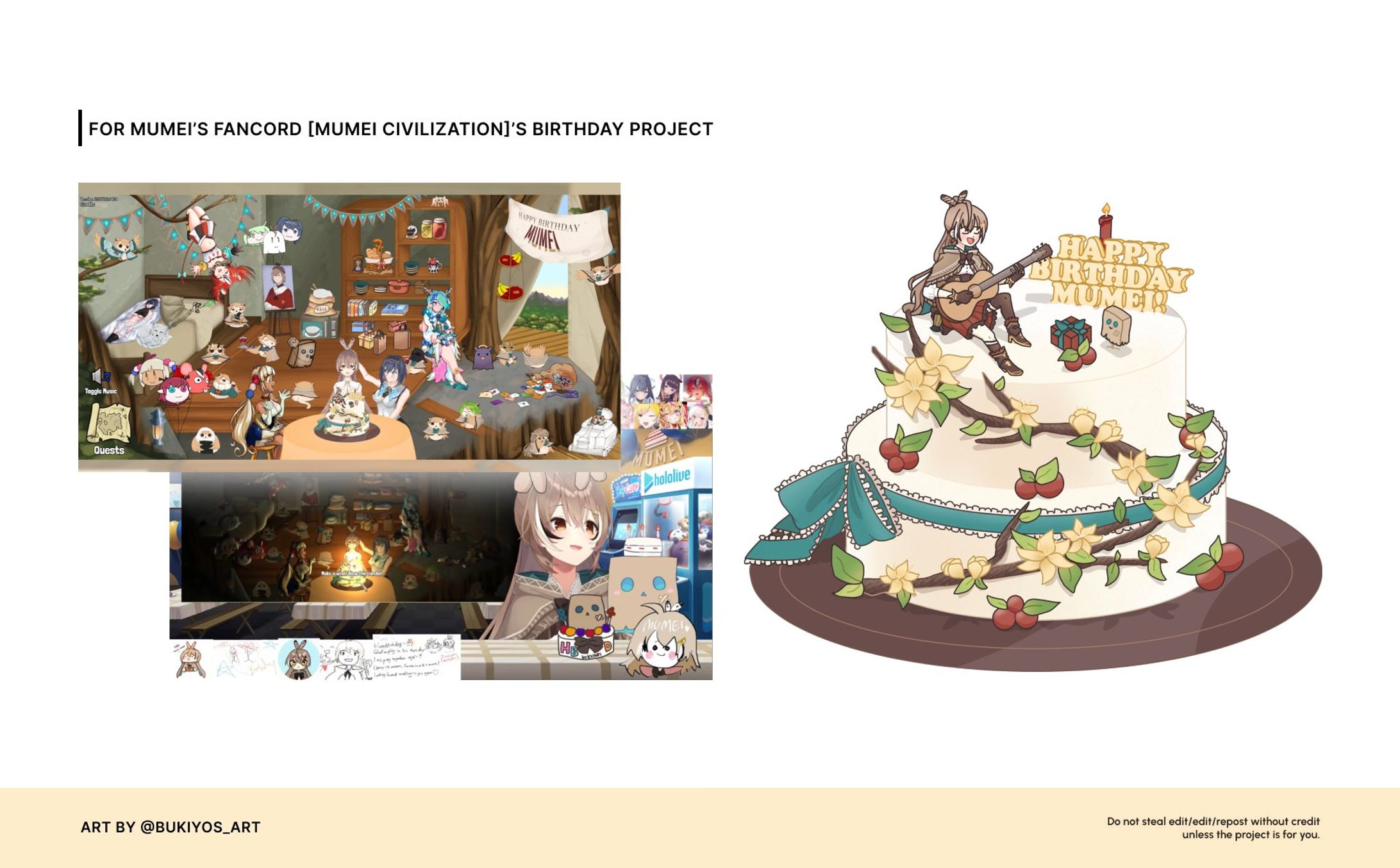 Mumei Birthday Cake (2022)-1