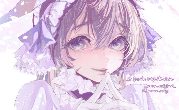 ライバー「花乃うさぎ」グッズイラスト