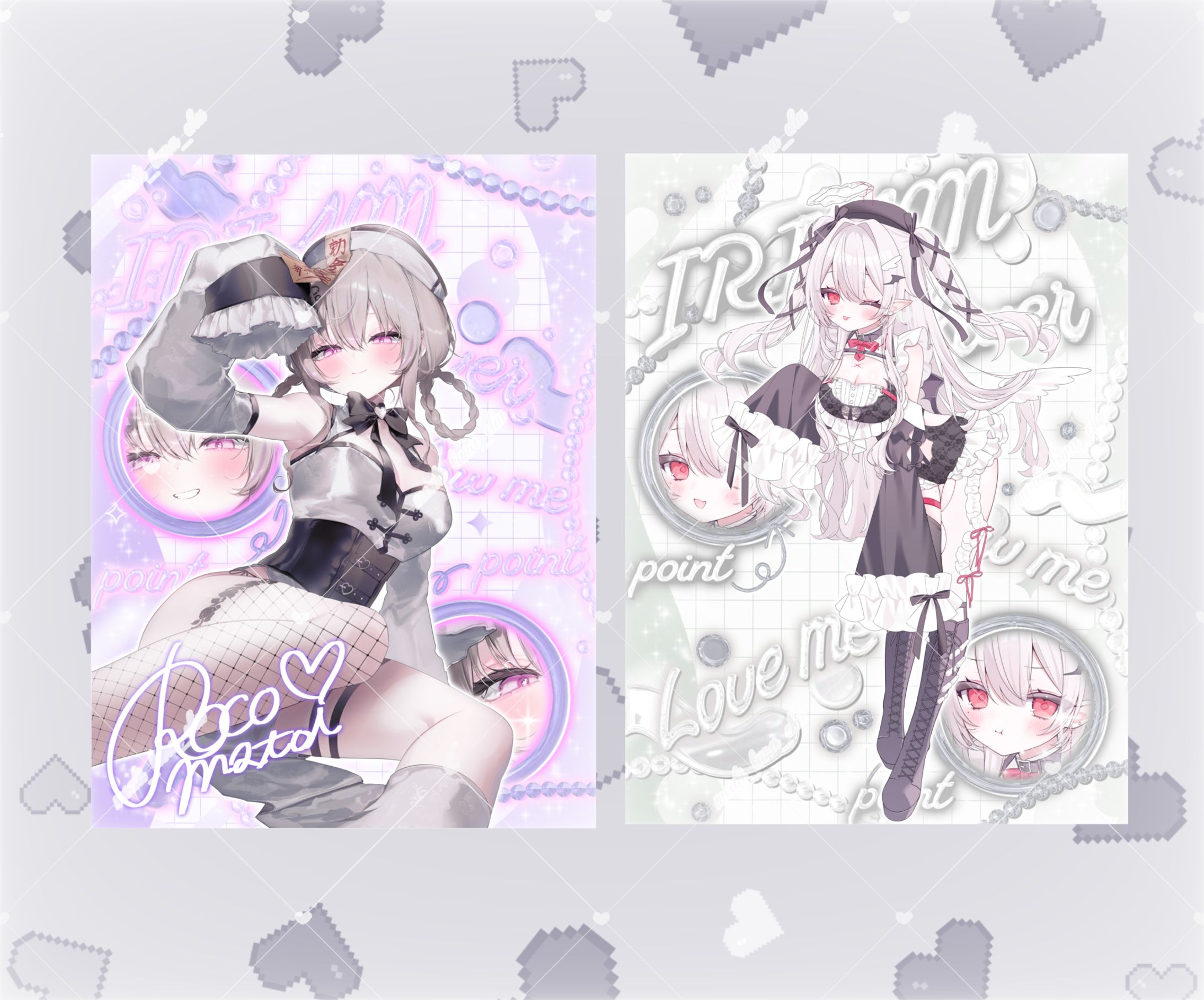 【纏ロコ様/ミシェル・ラヴァーズ様】IRIAMメンテナンス素材-1