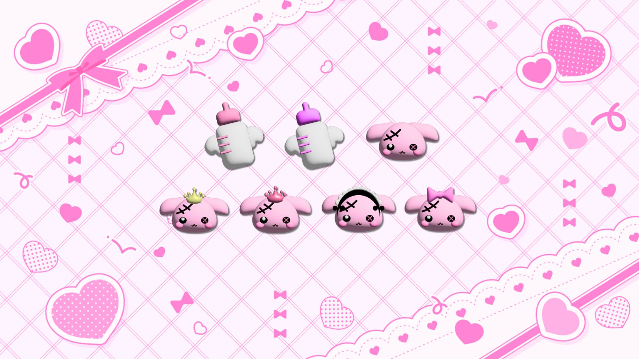 3D風　バッジ　サンプル-1