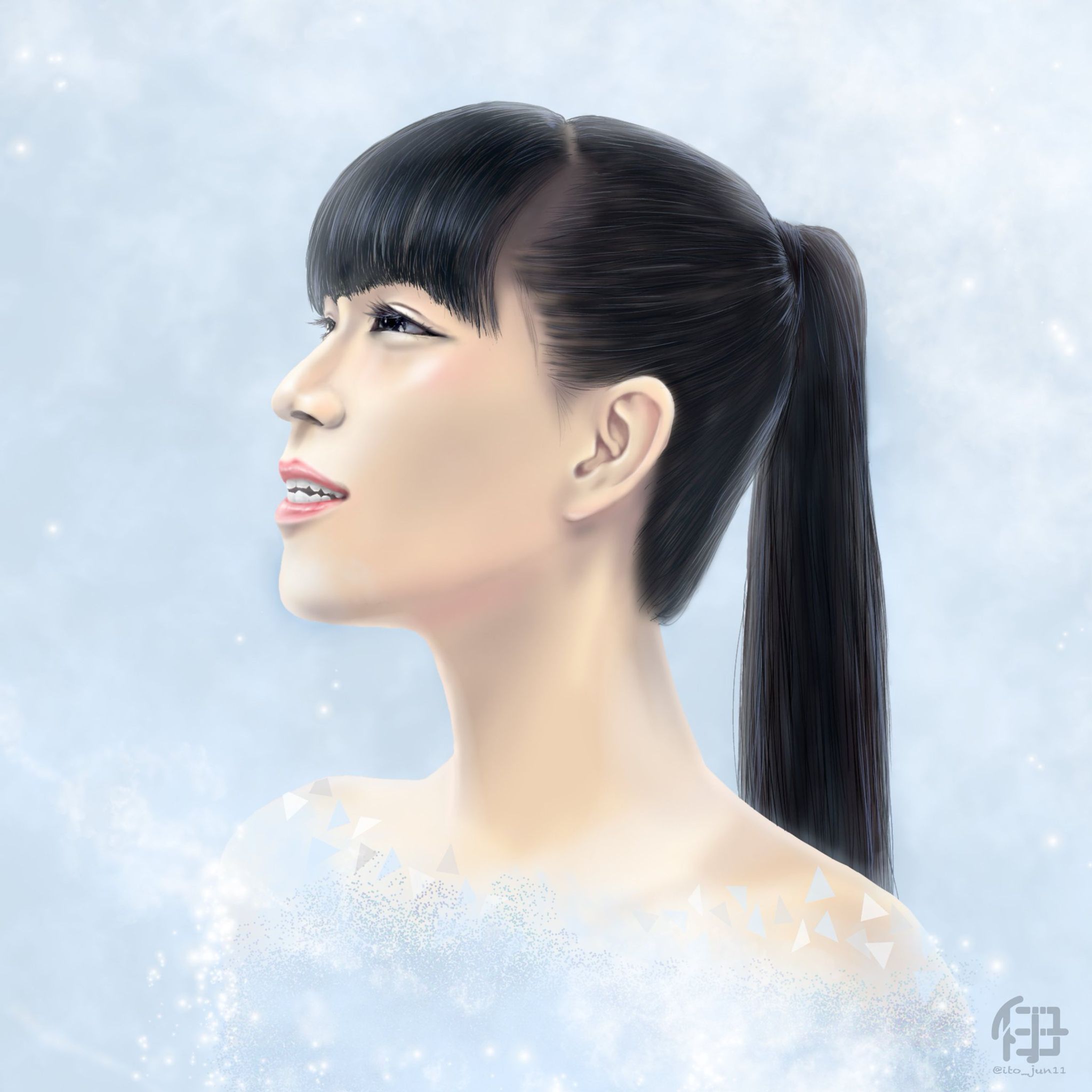 一枚絵サンプル(ファンアート)-1