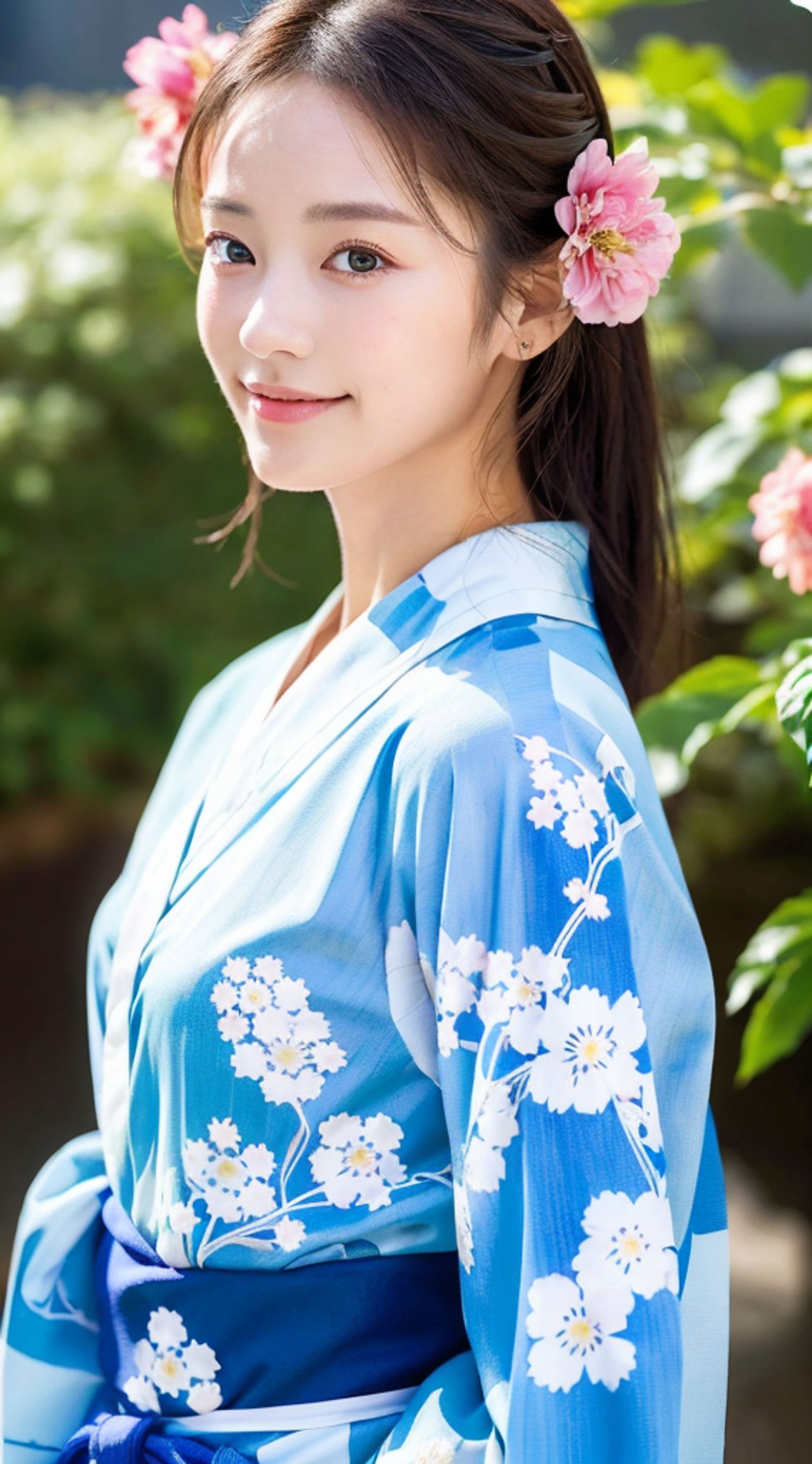 AI美女（浴衣）-1