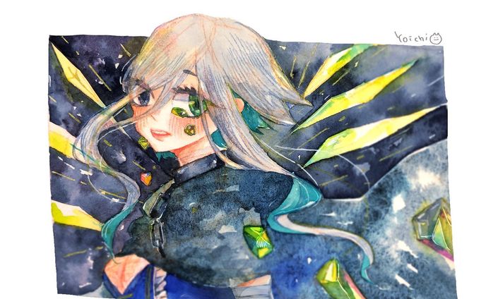 創作 水彩