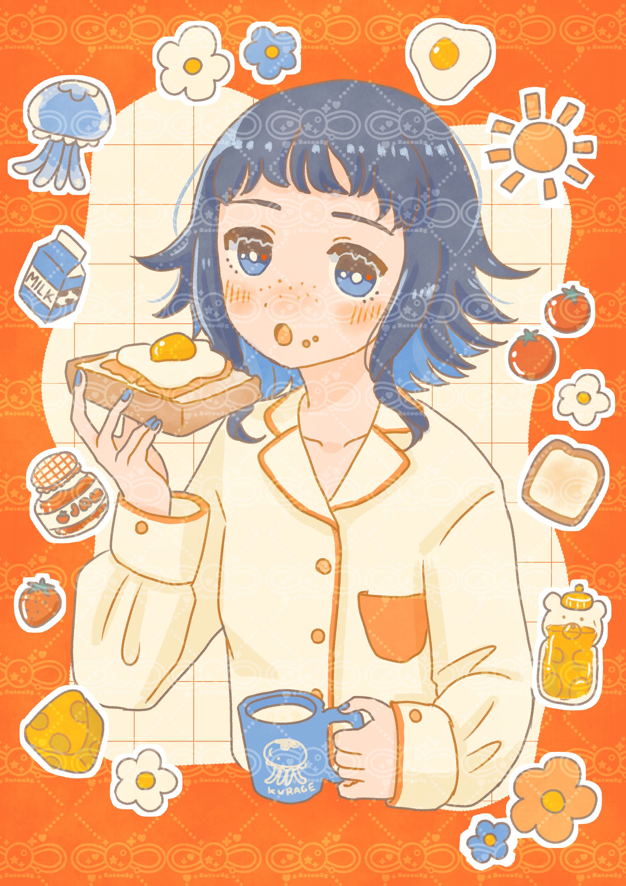 りんじんのみほる  6周年イラスト-1