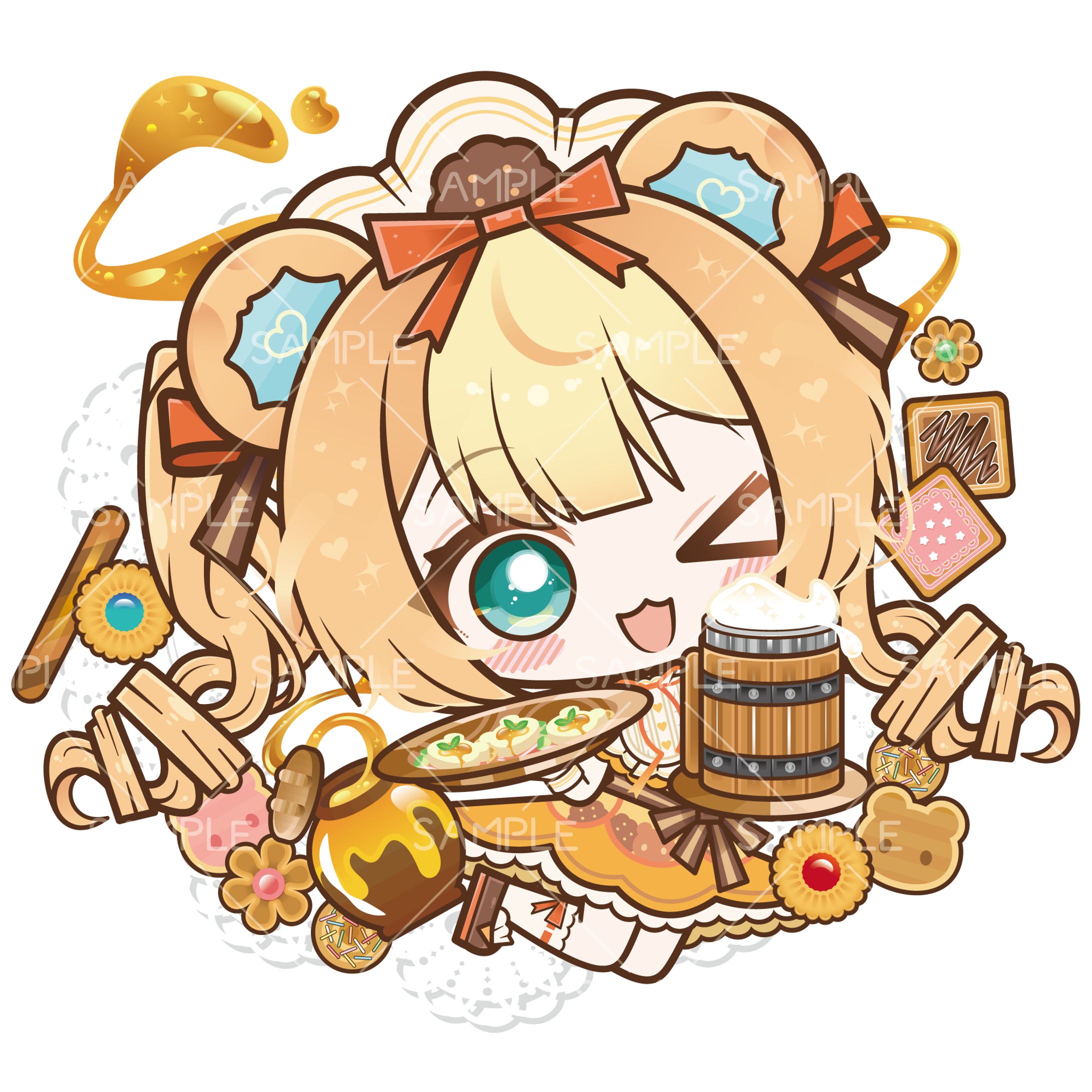 Skeb◆ミニキャラクター作画-1
