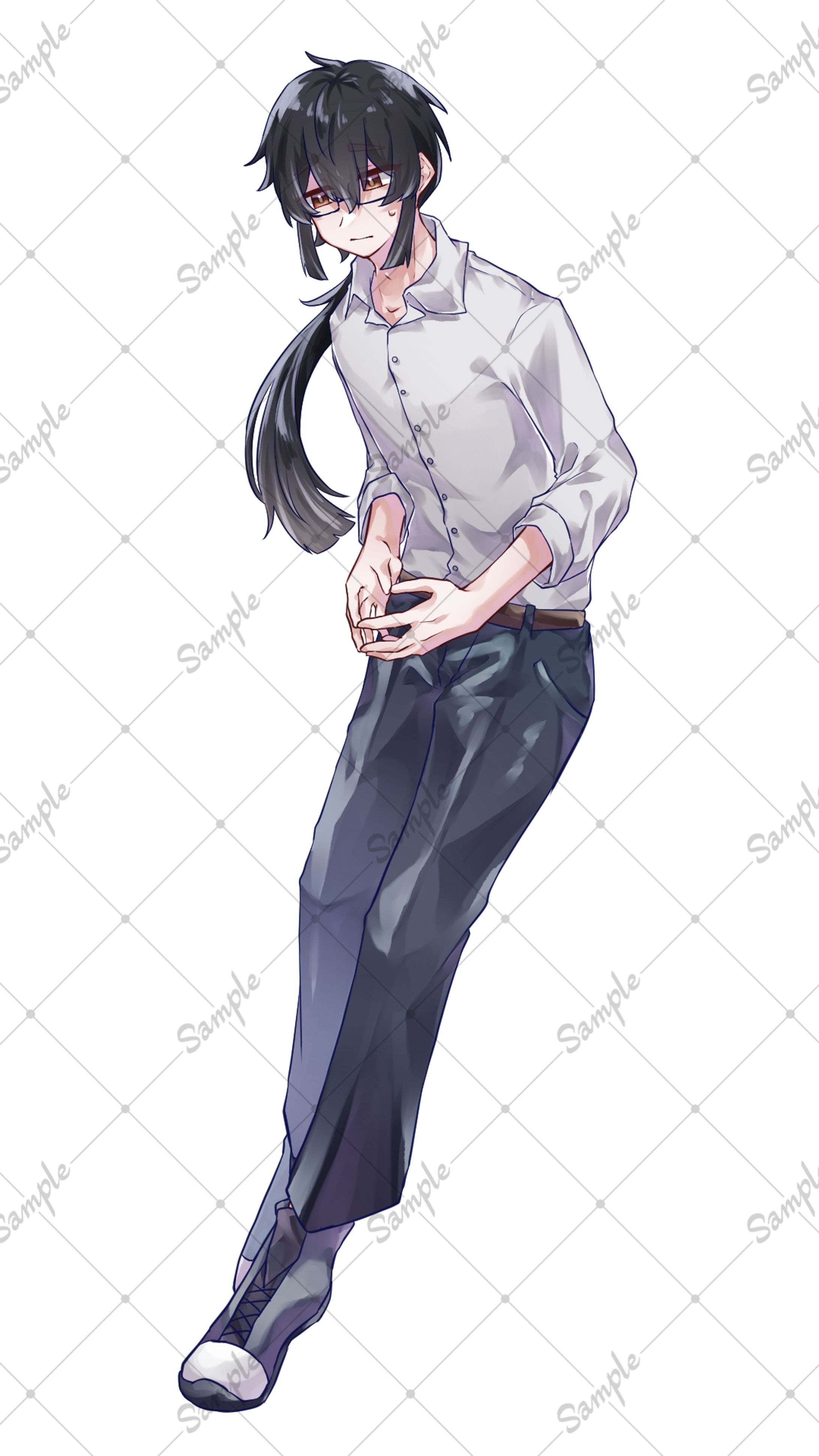 【立ち絵】TRPG用　全身　男性-1