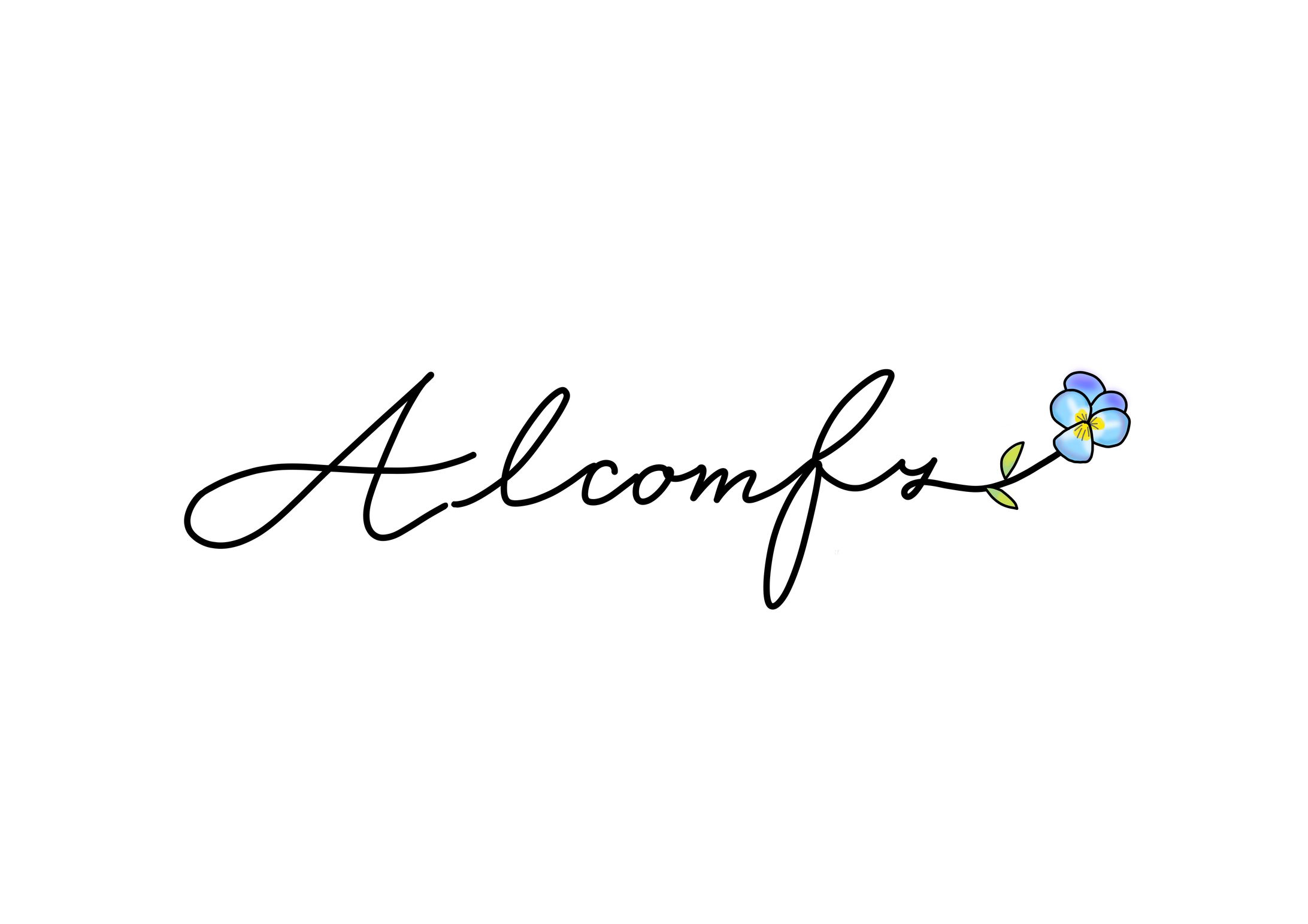 Alcomfy様ロゴ・ファビコン(logo)-1