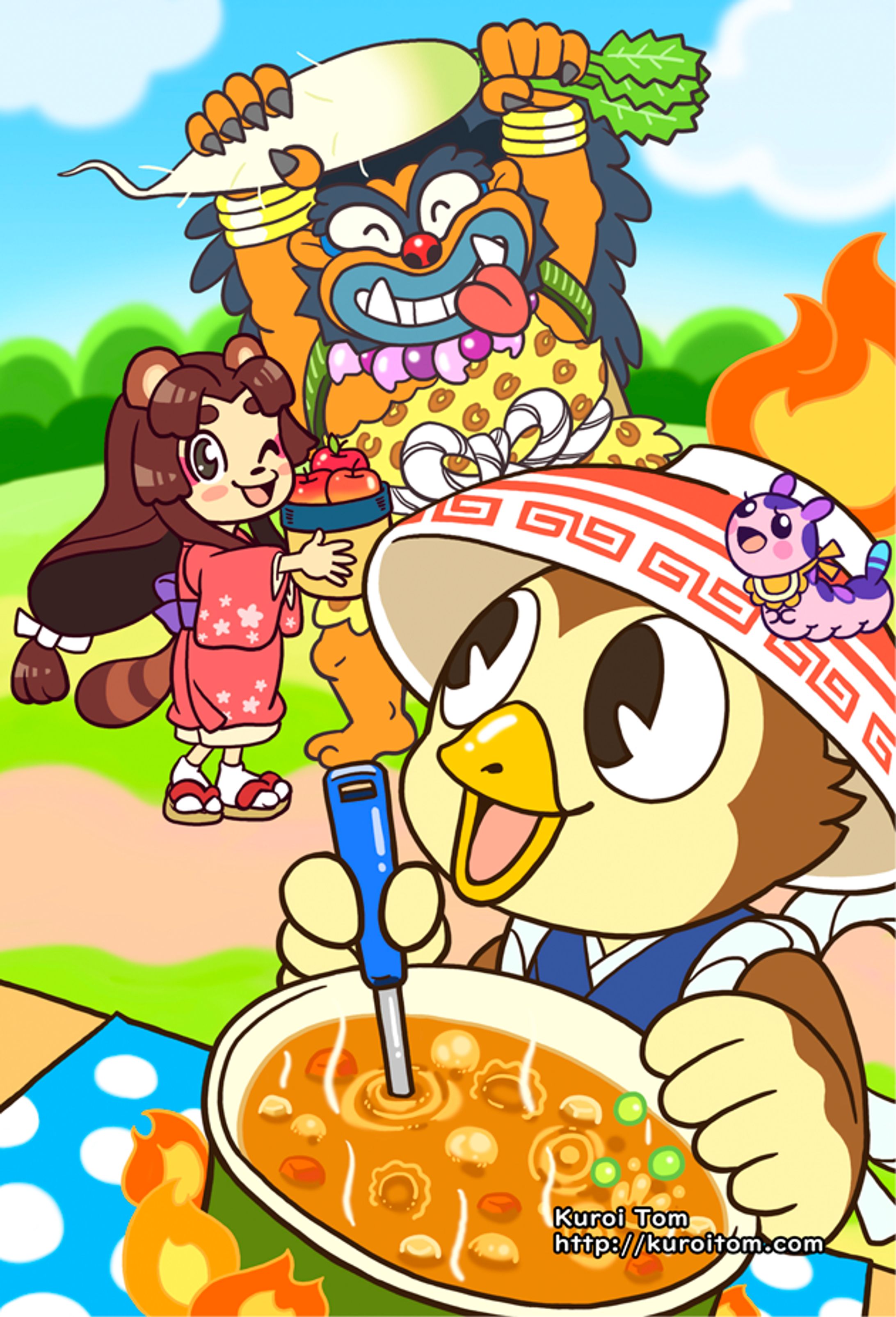 みんなでカレーパーティ-1