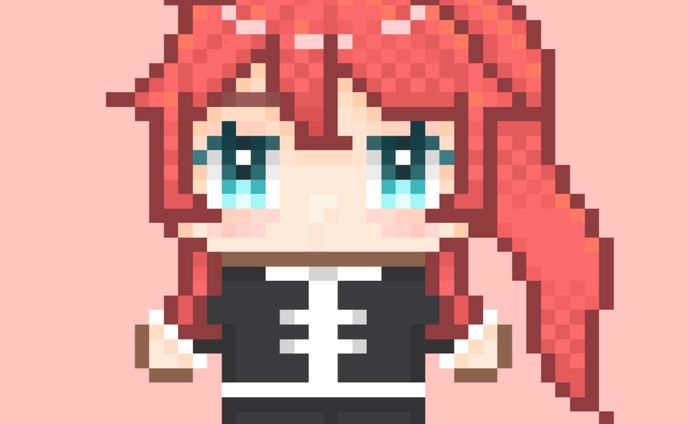 全身ドット絵 ( ひぐさ 様 )