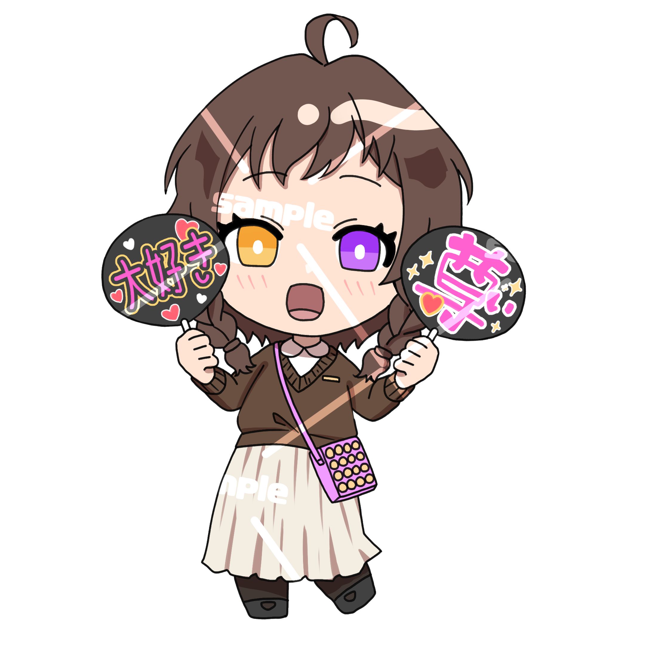 ご依頼で制作したミニキャラ-1