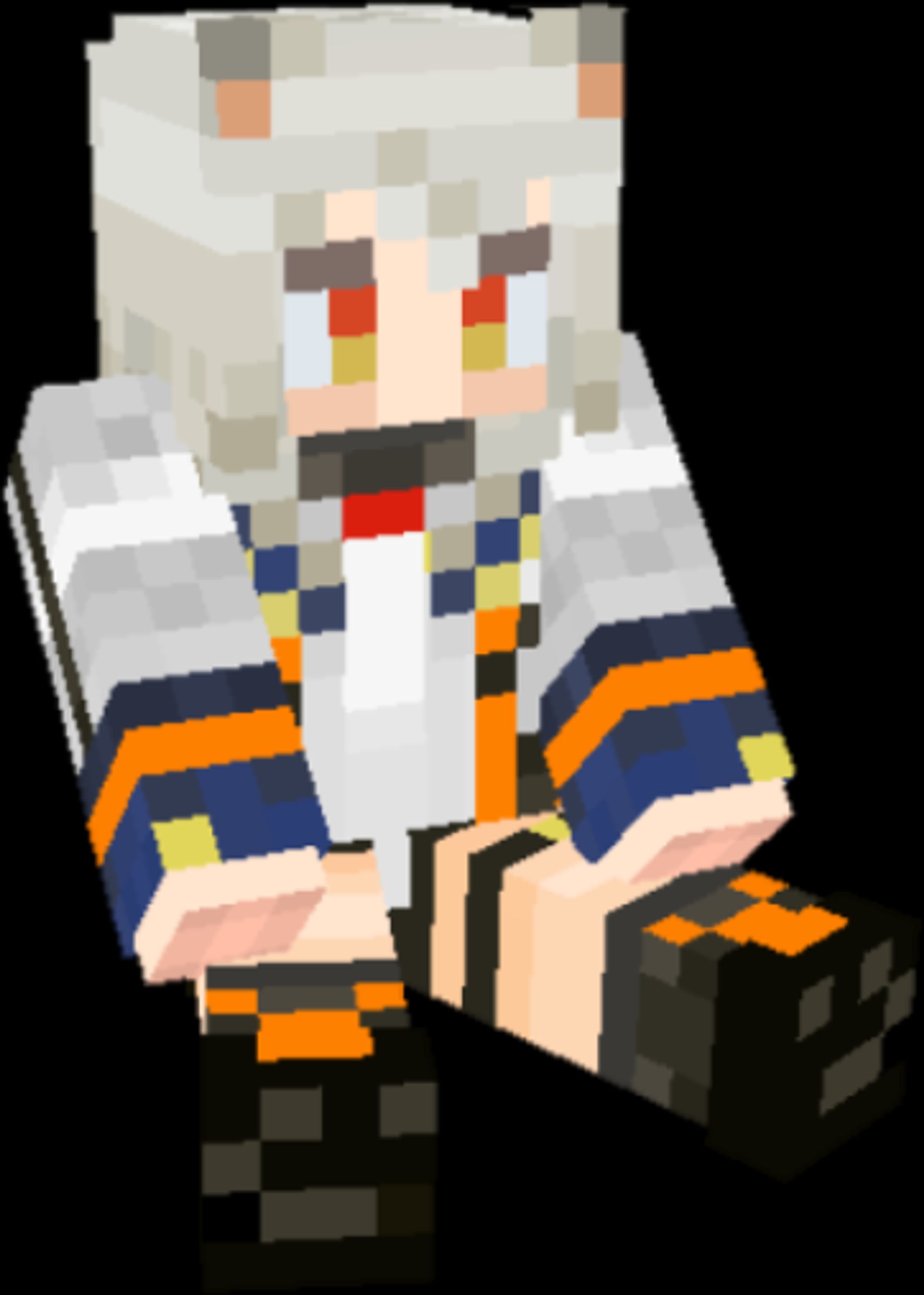 靏見_マインクラフトスキン-1