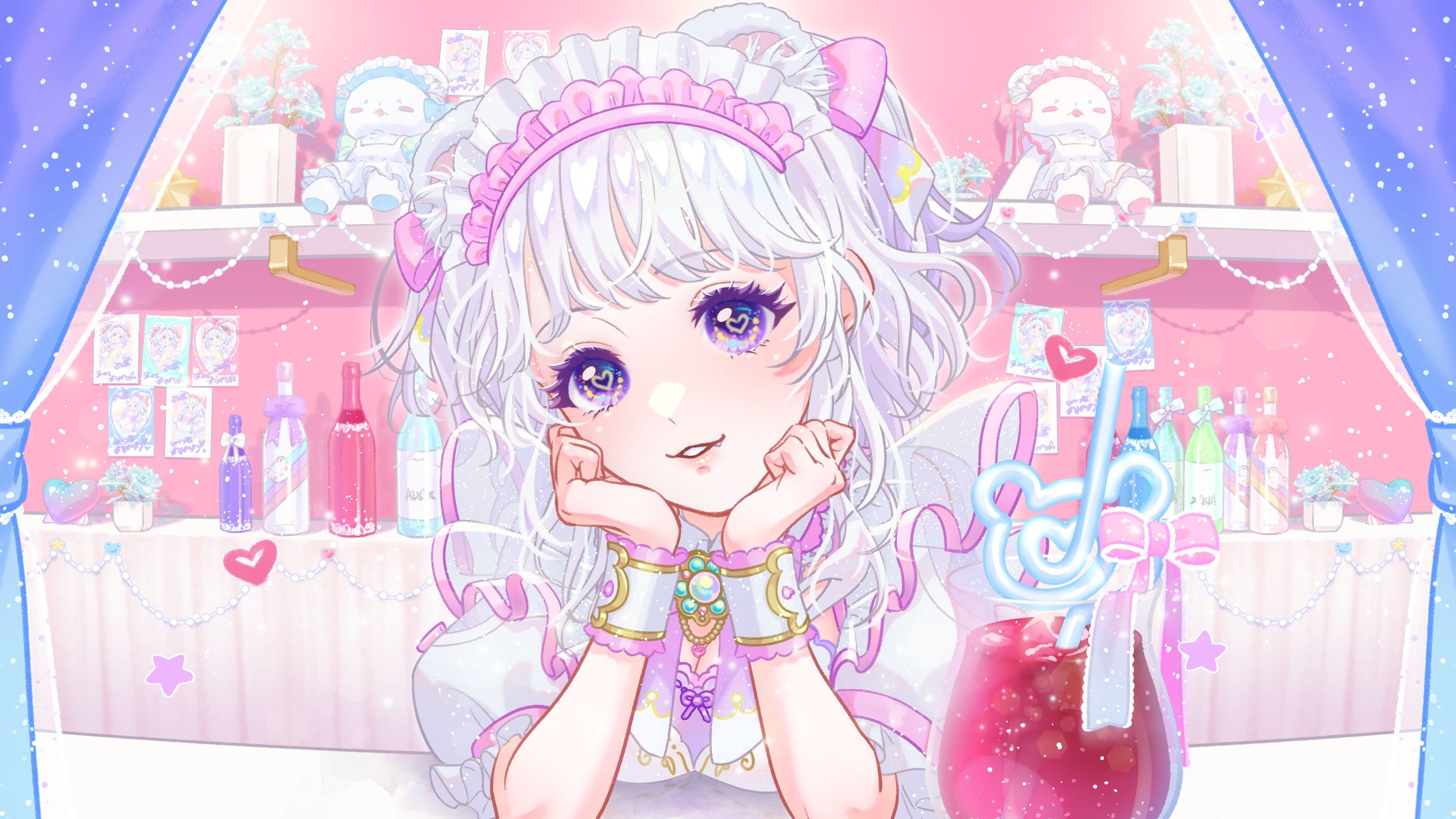 【ご依頼】白衣こぐま様【おはVイラスト】-1