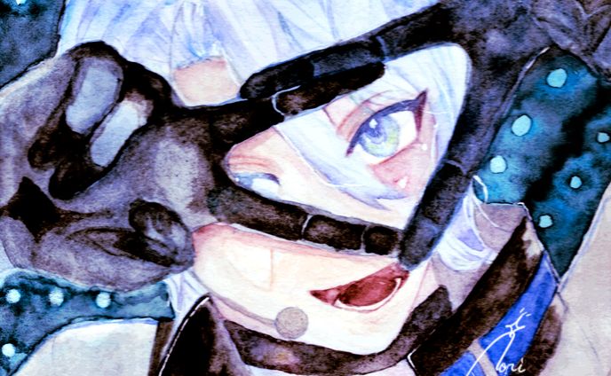 版権水彩イラスト