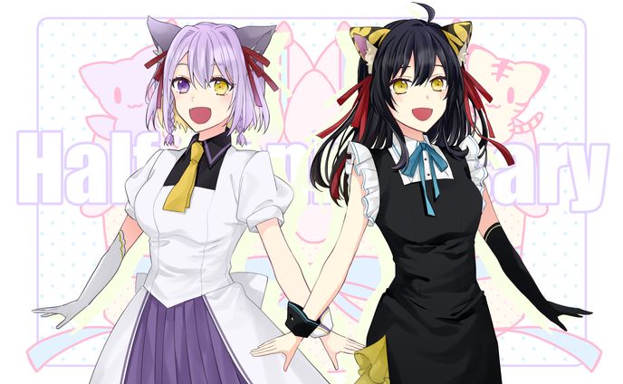  Vtuber 狛沢三ツ季 様 イラスト