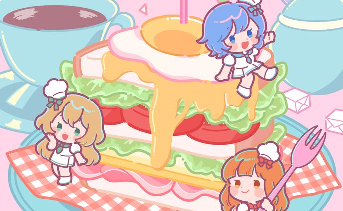 松下様　CDジャケットイラスト