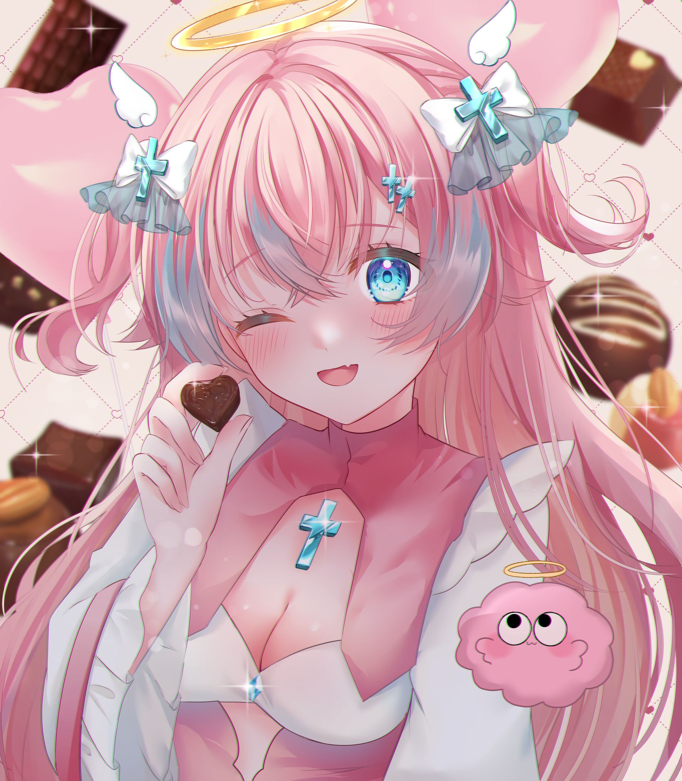 夢見とびらバレンタイングッズイラスト-1