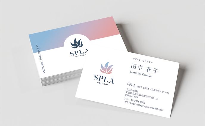 SPLA HOT YOGA＜名刺＞