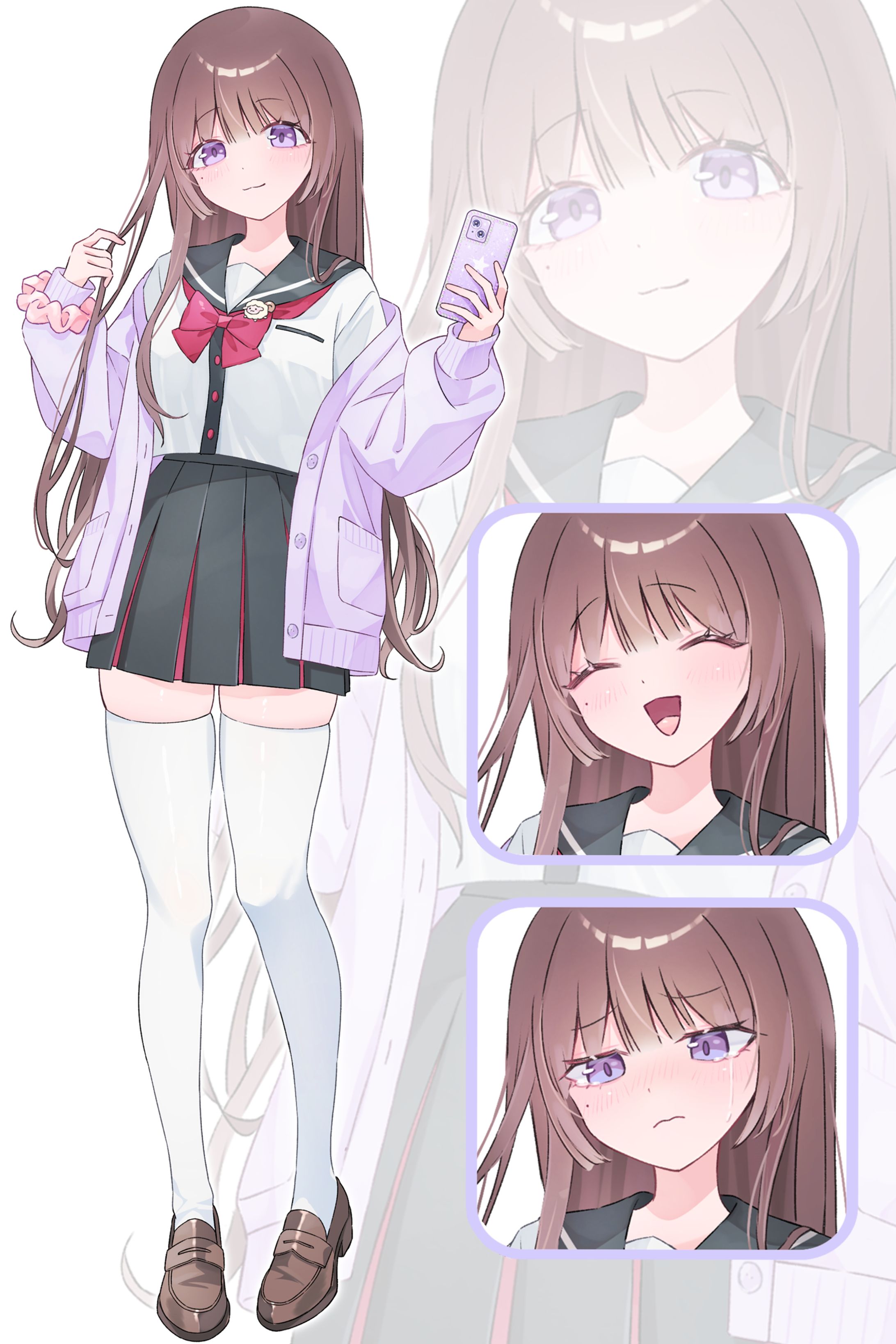 表情差分付き立ち絵-1