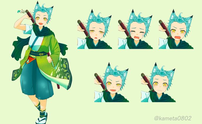 立ち絵　風間茶ノ助様