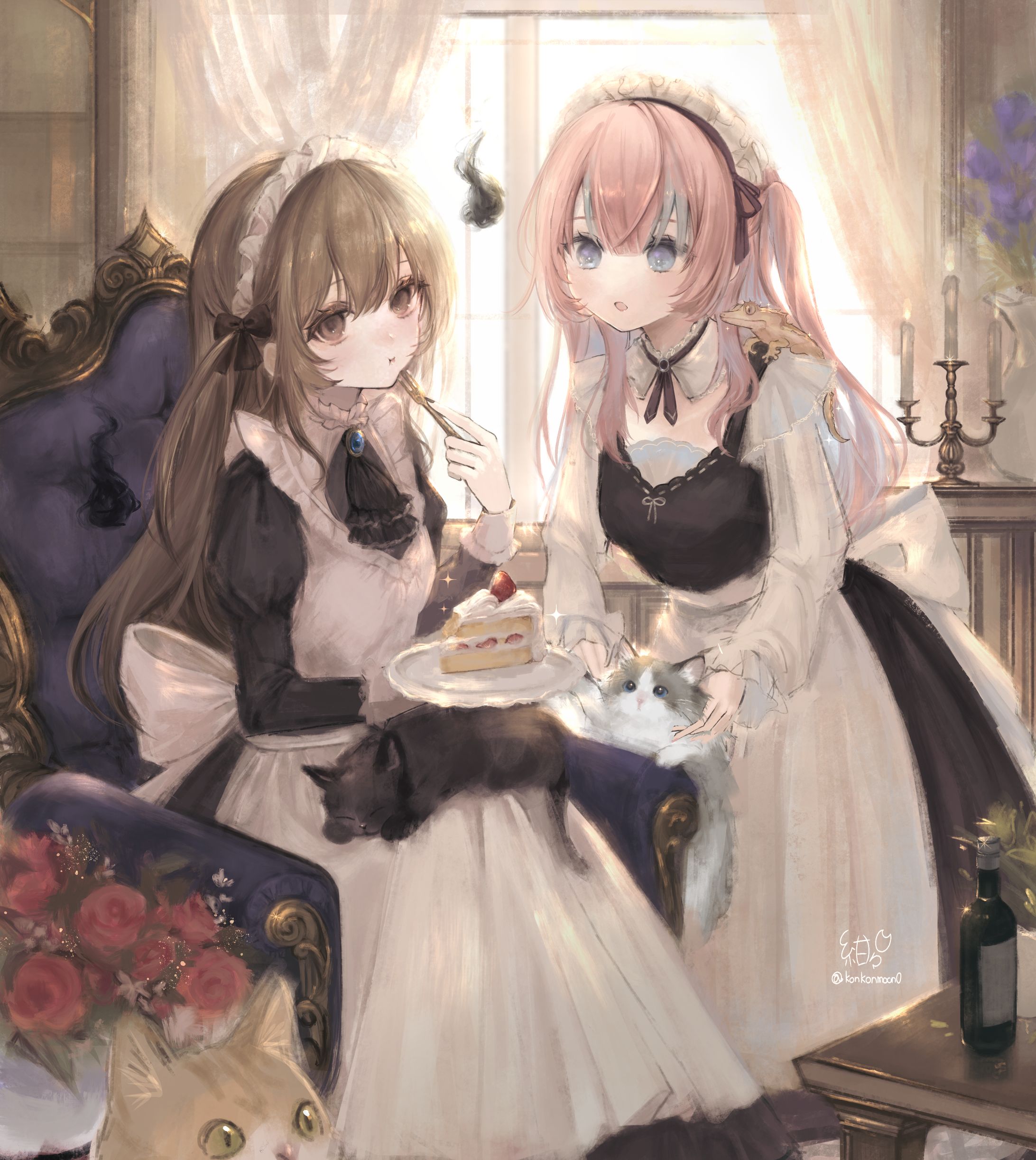 メイドの休憩時間（個人Vtuber FA)-1