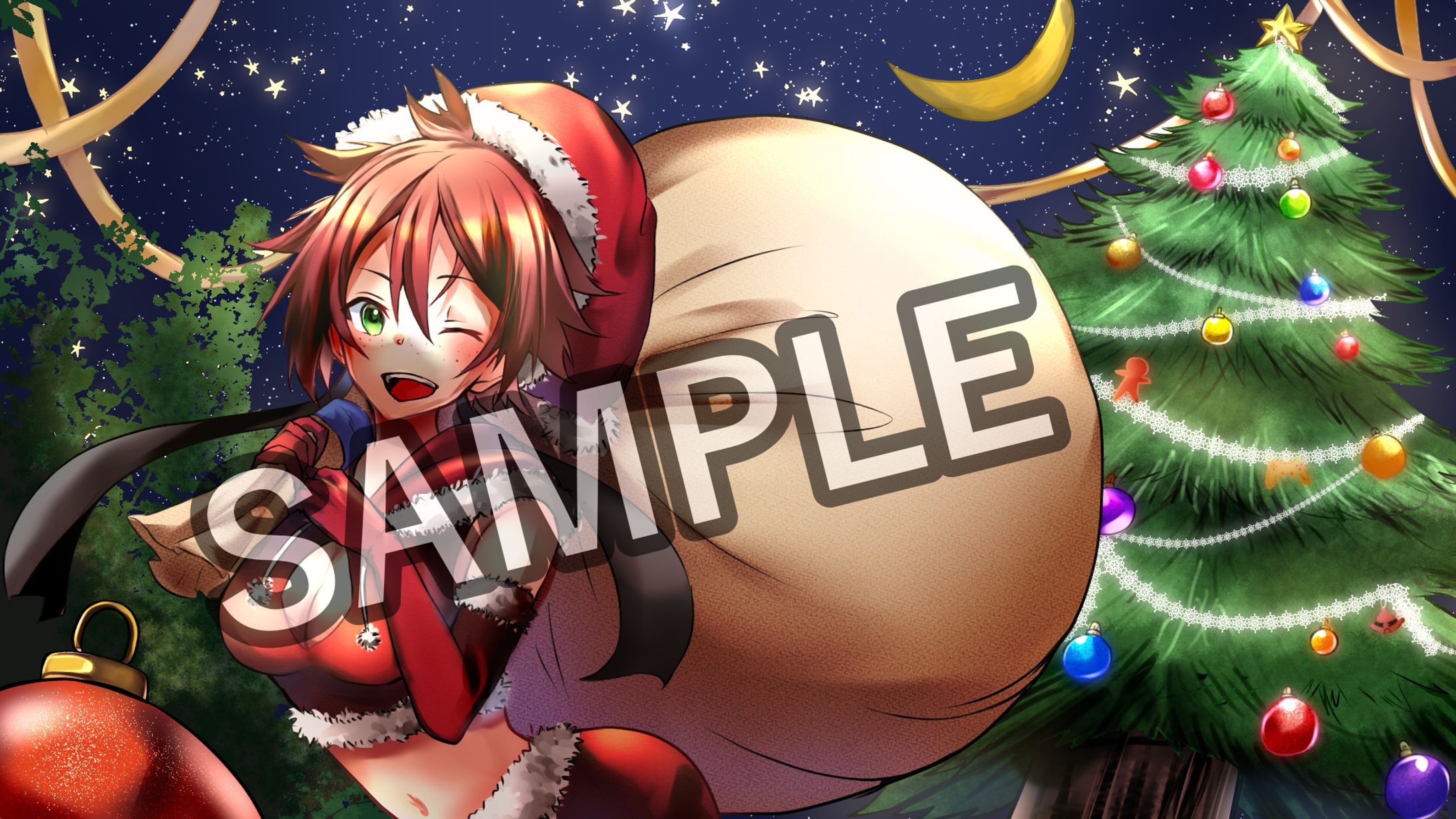 【ゲーム配信】【クリスマス】女性キャラ-1
