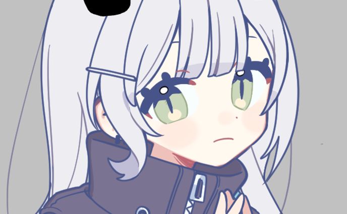 闇月、アニメ風。。