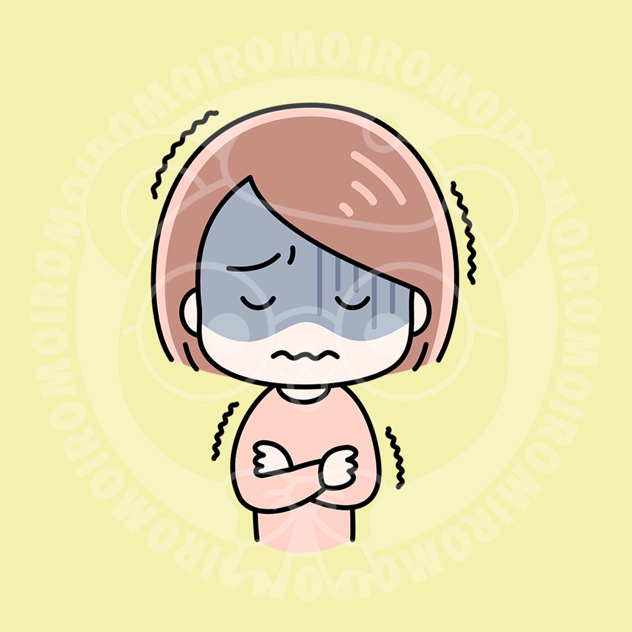 悪寒がする女性-1