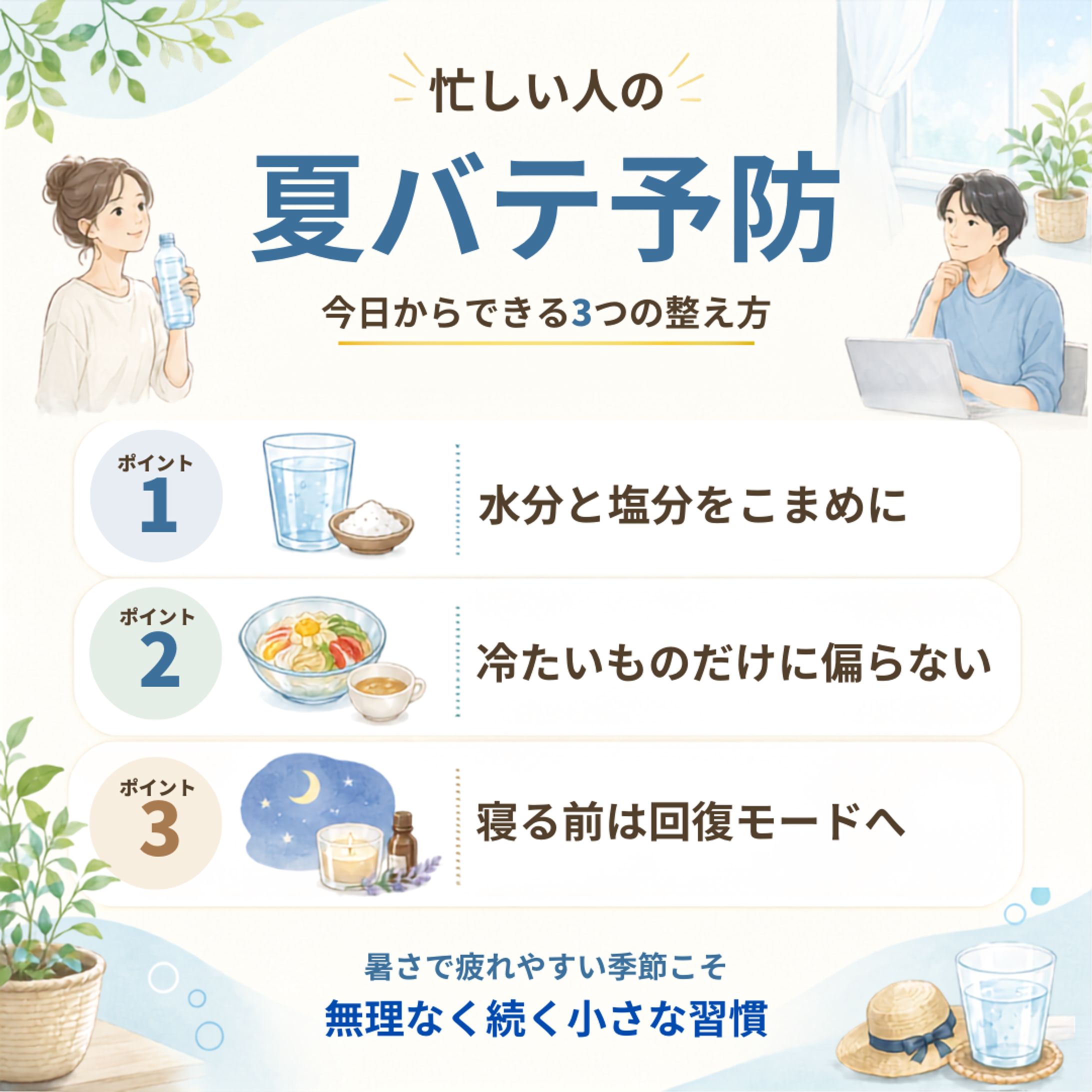 【架空案件】夏バテ予防 Instagram投稿画像-1