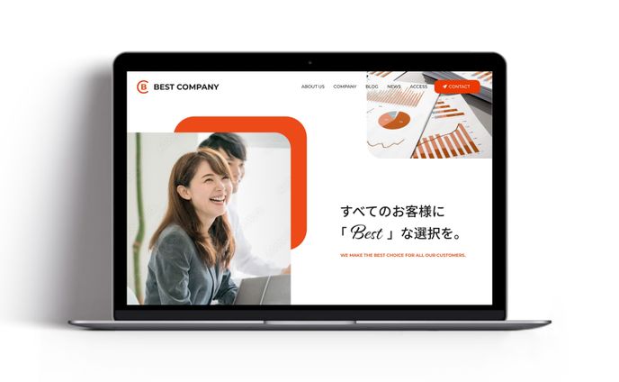 イラスト（マッド塗り）、コーポレートサイト