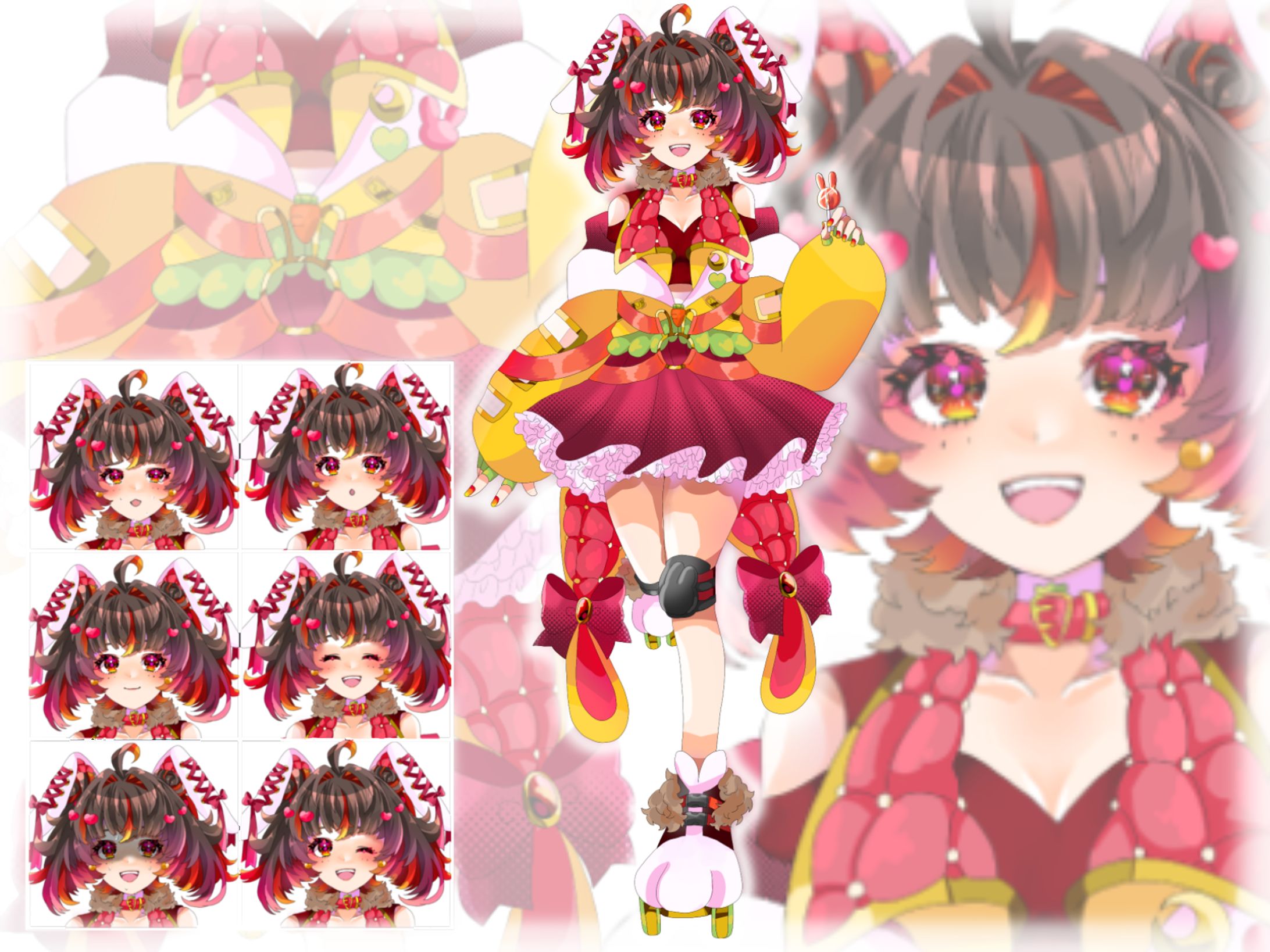 【魂募集中】デザイン、立ち絵イラスト-1