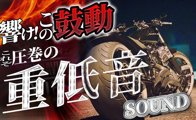ハーレー重低音sound