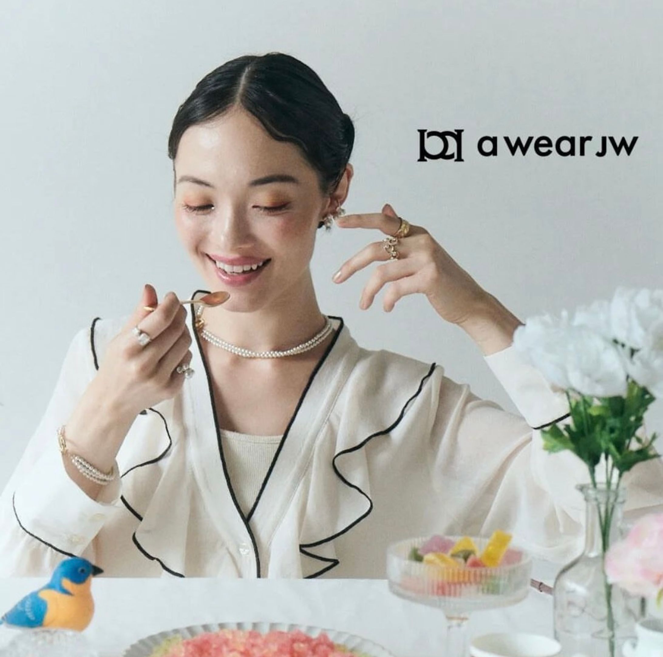 アパレル/a wear jw  look-1
