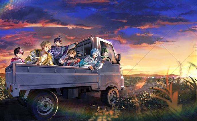 シクフォニ様『DAYBREAK FRONTLINE』カバーMVイラスト