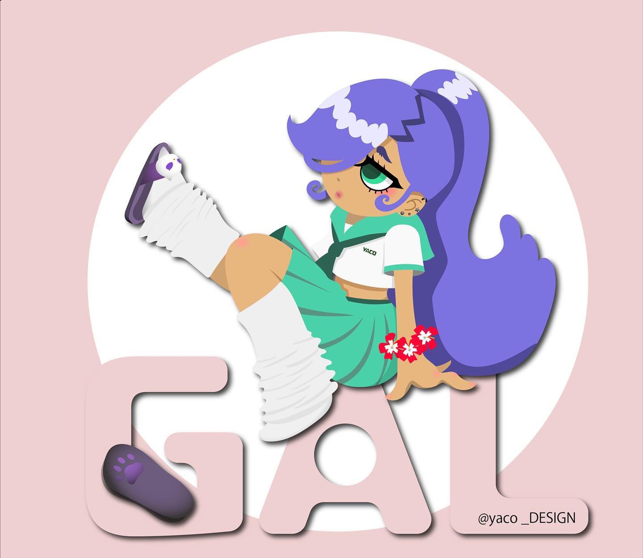GALの上に座るGALチャン
ﾇｺﾁｬﾀﾞｧｲｽｷ🐈

#イラスト
#GAL
#fashion
#Japan
#Japanimation
#Illustrator
#Illust
#女子高生
#ギャル-1