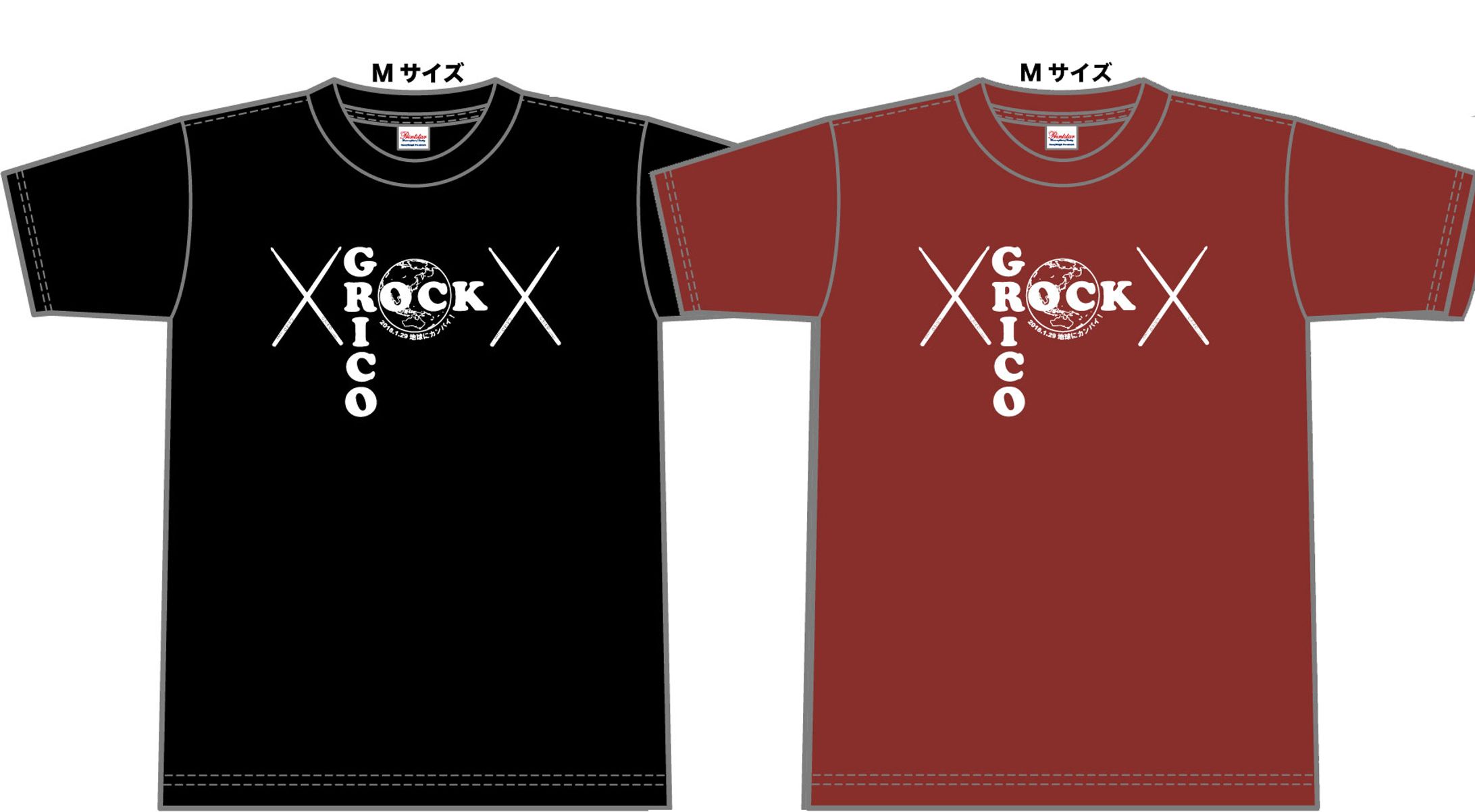 アーティスト・マーチャンダイズ用Tシャツ-1