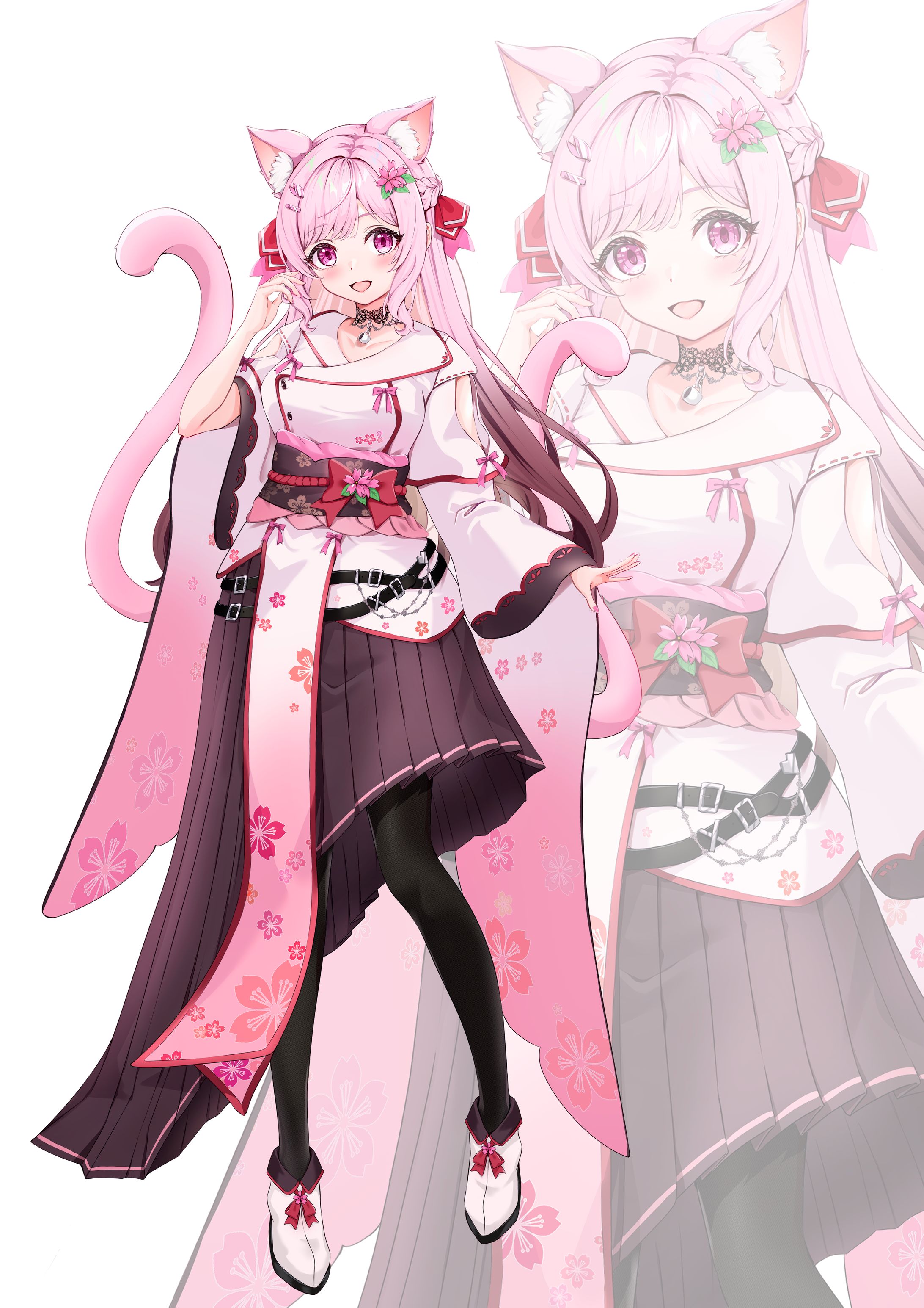 琥桜ここあ様　IRIAM立ち絵&キャラクターデザイン-1