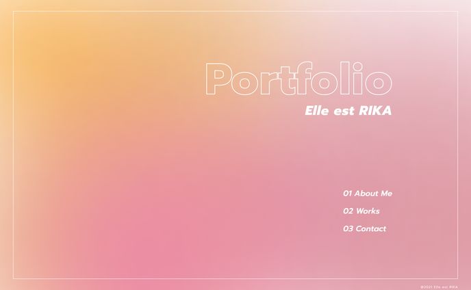 ポートフォリオサイト