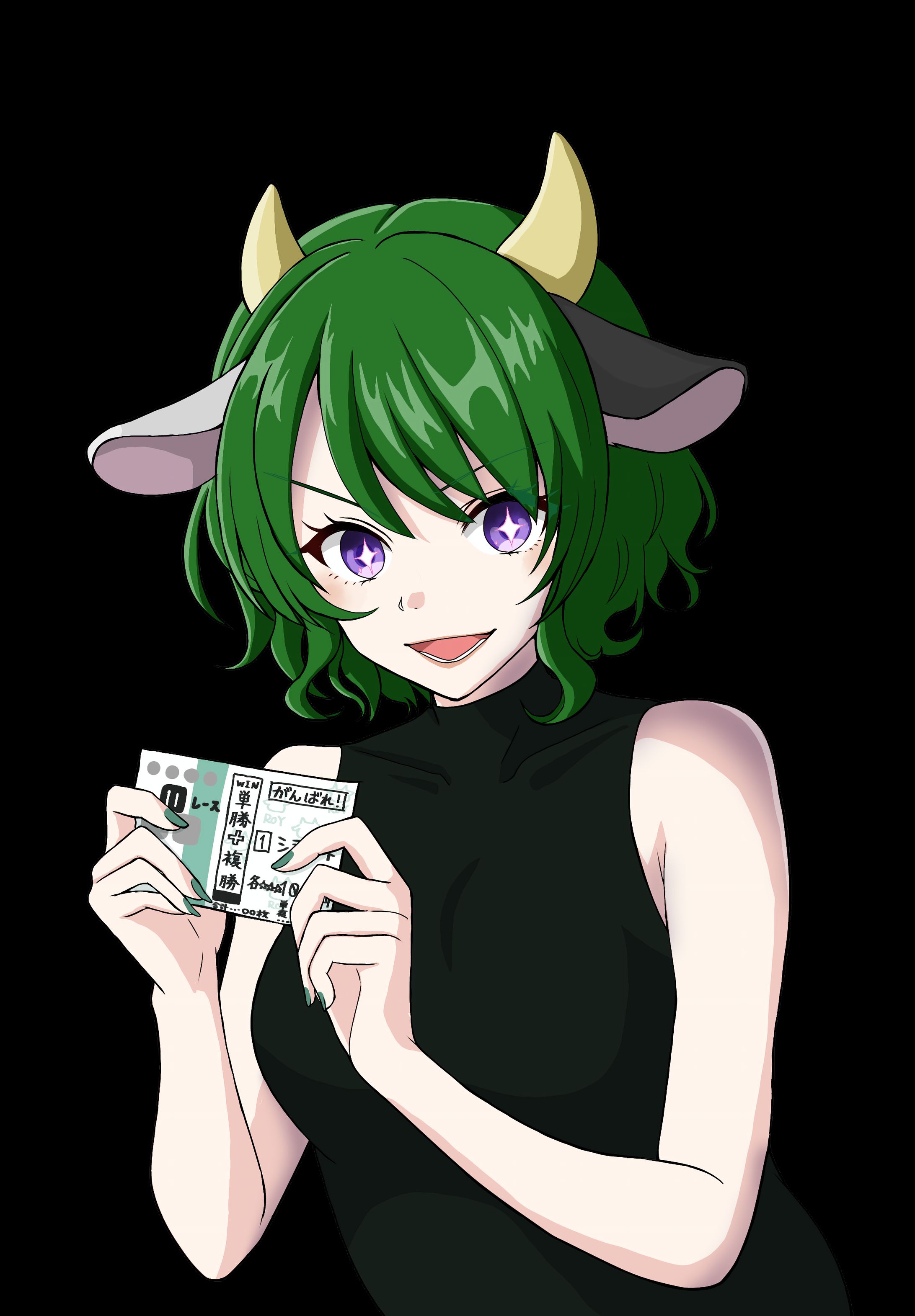 競馬をする白峰-1