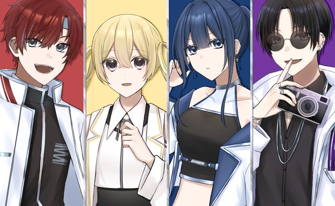 『バネ』の擬人化キャラクター